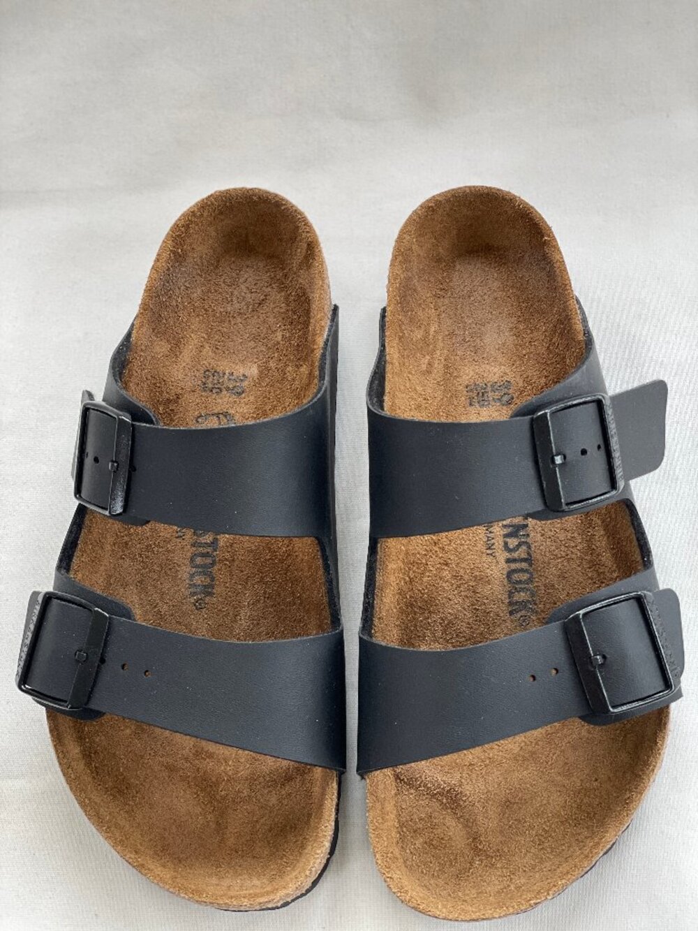 Birkenstock Arizona BS Regular Women 8 Men 6 Black Leather Sandal 0051791 Unisex - Picture 6 of 11